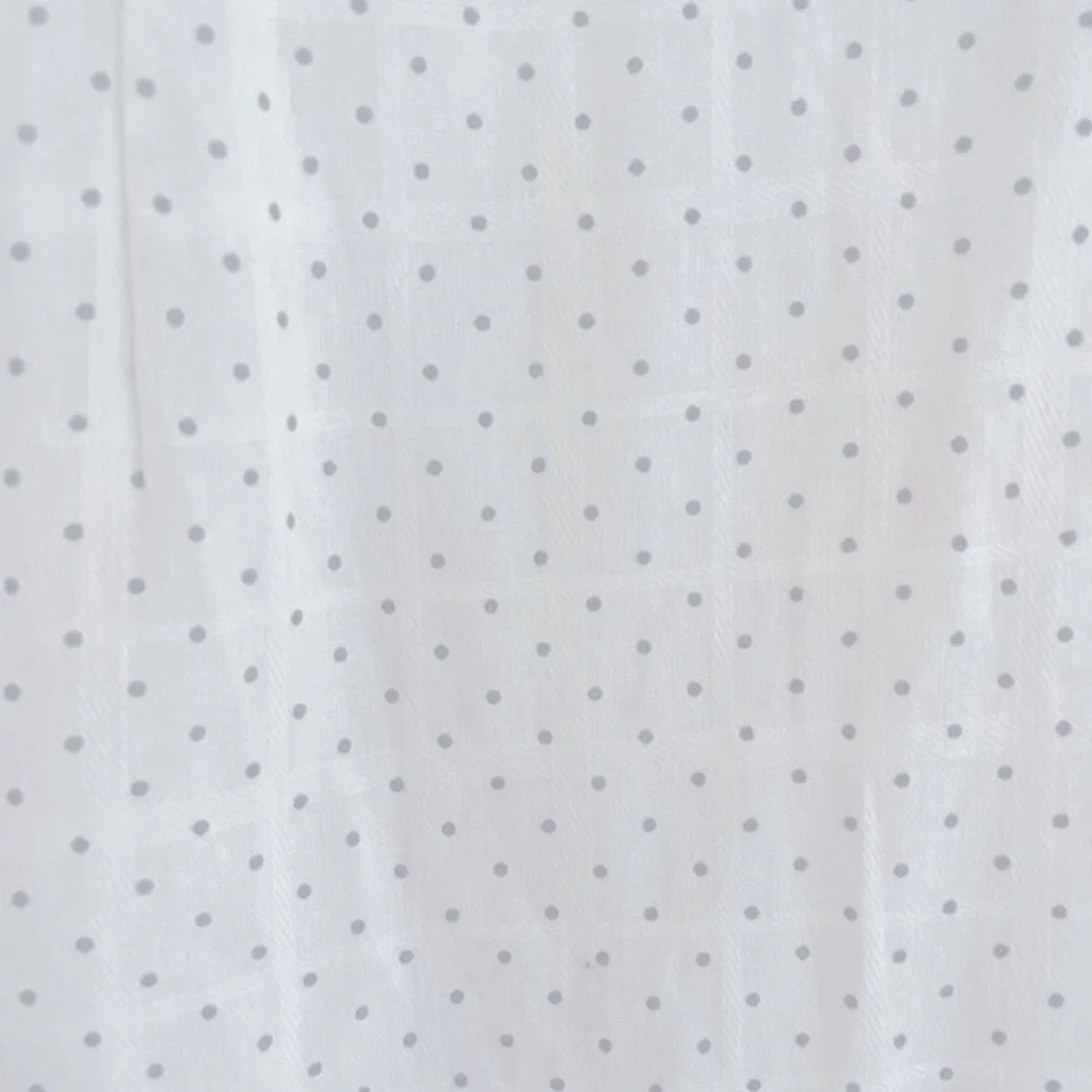 NWT Revolve Line+ Dot Lillie Wrap MIDI in White w/ Gray polka dots - XS - Picture 9 of 12